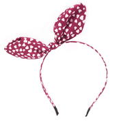 Baojing hair Korea issuing rabbit ears headband hair clip fringe Korean band sweet fabric headband tiara