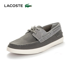 LACOSTE/法国鳄鱼男鞋 16新品低帮休闲牛皮帆船鞋 KEELLSON 116 1