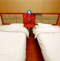 酒店全套家具 经济快捷型旅馆旅社套房双人床 宾馆简约软包床架