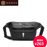 Honggu Hong Gu counters authentic 2015 new street fashion men casual purse 2235