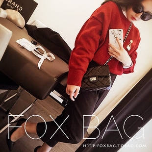 香奈兒經典款項鍊價格圖片及價格表 FOXBAG 2020高端女包明星同款經典款百搭小香菱格鏈條單肩挎包 香奈兒項鍊價格