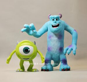 大号 怪兽大学大眼仔毛怪 搪胶 存钱罐 玩偶公仔模型 创意玩具