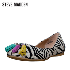 2016新款Steve Madden思美登民族风流苏平底单鞋-SWCAPPER