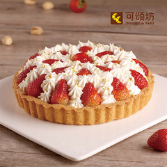 可颂坊草莓派蛋糕 新品爆款 生日庆典下午茶 深圳预订同城包邮