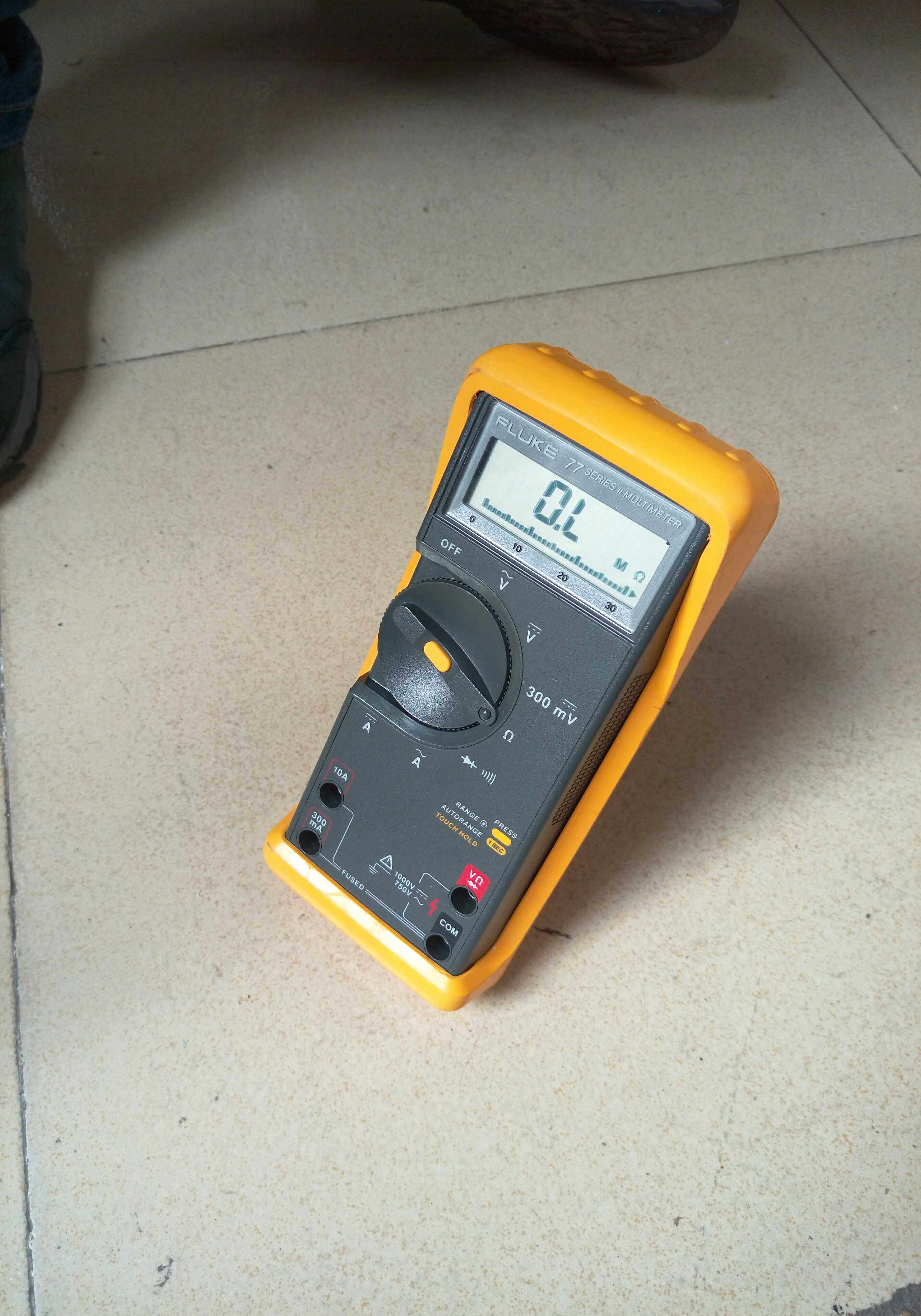 低价出售福禄克77第二代新款的万用表性能已经测试过了