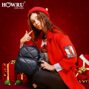 2015 new bag casual backpack for our Korean fashion woman Bao Ling bear pendant ladies backpacks