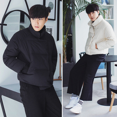 2016冬季新款韩版棉衣青年立领男士外套棉袄子修身加厚学生棉服潮