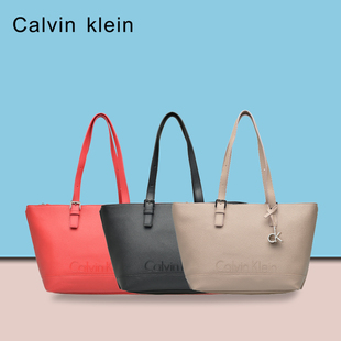 calvin klein官網台灣 Calvin Klein CK女包 手提包 女士托特包包歐美休閑單肩背提包 celine包包官網