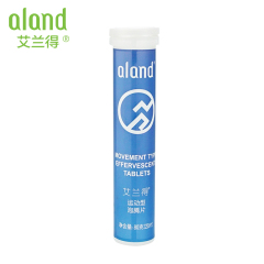 ALAND/艾兰得运动型泡腾片 水果味饮料 管装4g*20片 成人