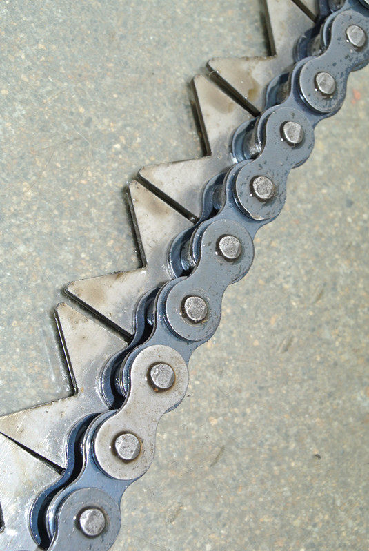 自产自销工业链条输送链传动滚子链弯板链双节距弯板链条不锈钢链