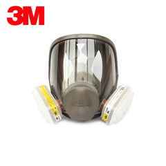 防毒全面罩|正品3M6800防尘口罩防甲醛喷漆/防有机气体多功能面具