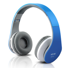 唯康(VCOM) 头戴式无线蓝牙耳机重低音插卡MP3运动带FM电脑耳麦