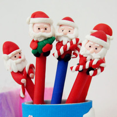 圣诞小礼品 圣诞装饰用品 圣诞拐杖 儿童礼物圣诞老人雪人笔包邮