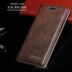 oppo find5手机壳 x909手机套x909T真皮保护套 智能皮套翻盖外壳