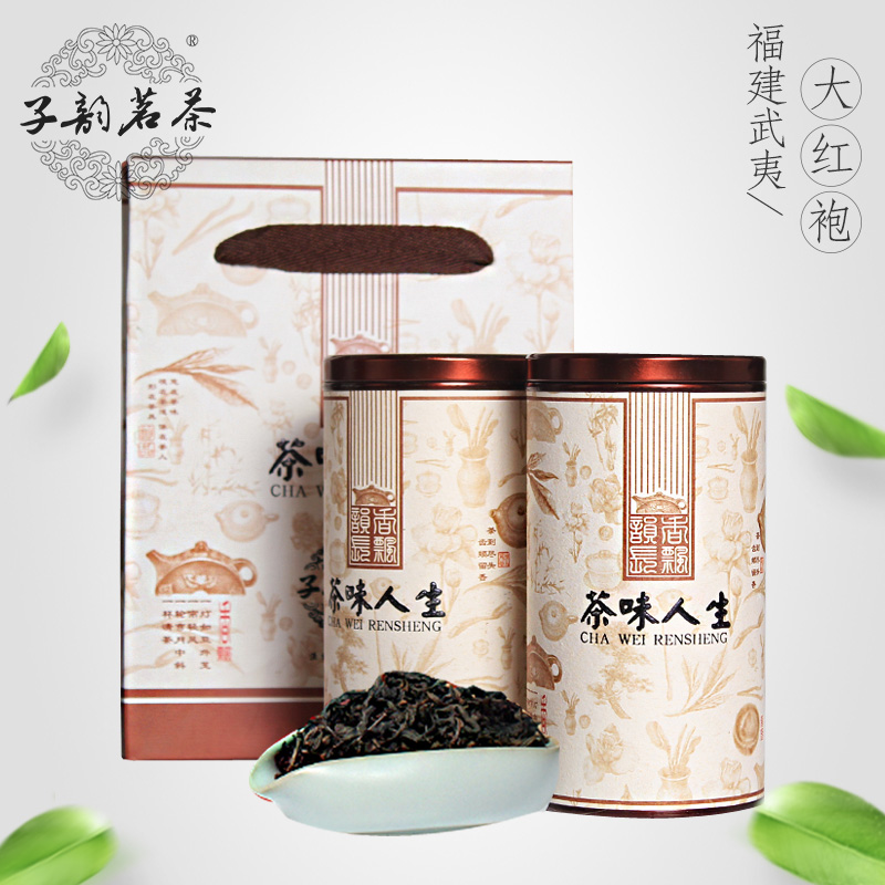 子韵茗茶武夷山大红袍乌龙茶岩茶茶叶100g*2产品展示图2