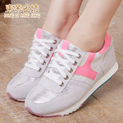 East Timor series 2015 fall fashion head of creative stitching height increasing shoes women breathable casual shoes sports