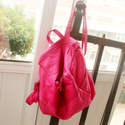 AI fruit 2015 Korean tide washed leather backpack women college students '' backpack style bags women bags