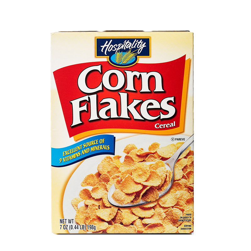 美国hospitality好客佳玉米片198g原装进口麦片营养代餐即食冲饮