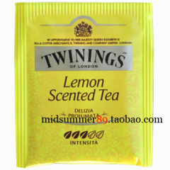 【新品】英国原装TWININGS(川宁)茶-沁香柠檬红茶 单片