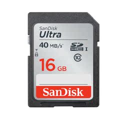 SANDISK 闪迪 SD 16G 内存卡 相机内存卡 SDHC 16G 高速卡