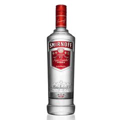 洋酒 进口行货 SMIRNOFF40度 斯米诺红牌 伏特加 750ml