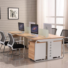 宏优办公家具4人员工桌椅简约现代屏风职员电脑桌组合工作位定制