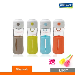 韩国三光云彩glasslock玻璃杯子柠檬杯过滤网旅行茶杯IJ937