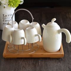 特价包邮骨瓷茶具茶壶 创意茶壶咖啡壶 结婚礼物咖啡整套