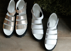 《远远的阳光房2015-085》原创设计 全牛皮手工女鞋 凉鞋 限量