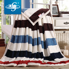 玉沙毛毯冬季加厚保暖双层珊瑚绒毯子床单法兰绒盖毯单双人空调毯
