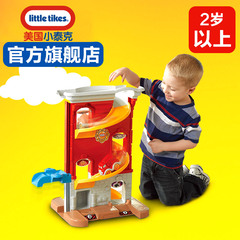 Little Tikes美国小泰克消防站大冒险儿童玩具工程轨道车系列玩具