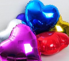心型铝箔铝膜气球装饰 结婚庆用品节日泡泡 新款18寸大号