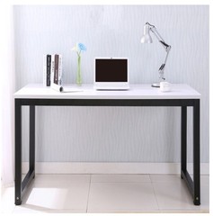 特价新品钢木电脑桌书桌 简约办公桌 餐桌 钢木桌 写字台 学习桌