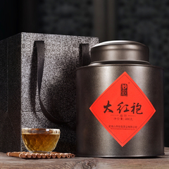 大红袍400g武夷山岩茶茶叶乌龙茶春茶礼盒装礼品茶过年过节送礼