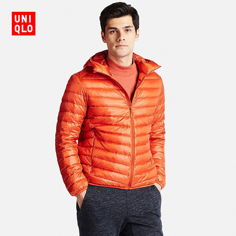 【天猫】 男装 高级轻型羽绒连帽外套 172983 优衣库uniqlo