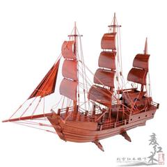 特价越南红木工艺品帆船摆件船模型复古怀旧一帆风顺风水