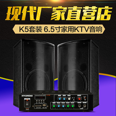 HYUNDAI/现代 K5家用KTV音响套装 6.5寸音箱 功放机 家庭卡拉OK