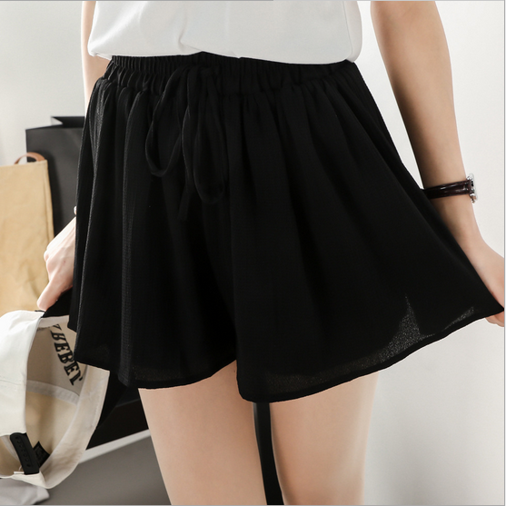 一折裤衩女外穿 阔腿 胖mm