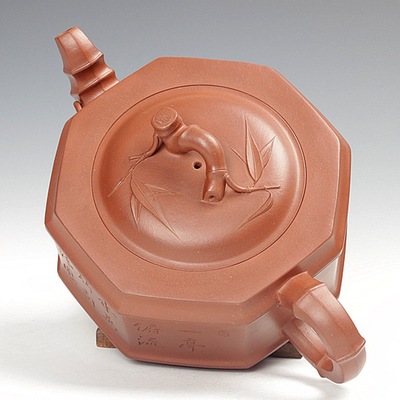 国家级工艺美术师 王小兵 八方竹段壶