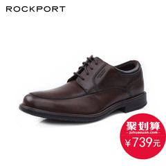 Rockport/乐步16新品正装商务皮鞋日常系带舒适男鞋V81484