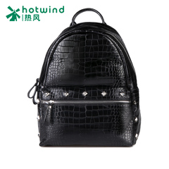 Hot handbags backpack girl Korean version flows Institute new rivet style casual backpack 5002H5703