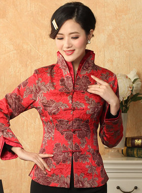 中式领唐装春秋女