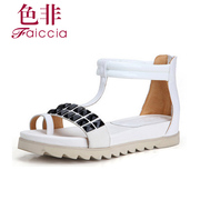 Non genuine rivets fashion casual flat female Sandals new counters WGB324104C