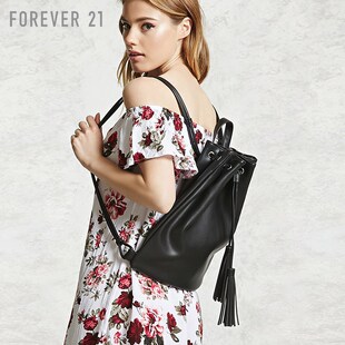 burberry prada雙肩包 仿皮流蘇水桶包雙肩包 Forever21雙肩背包 burberry