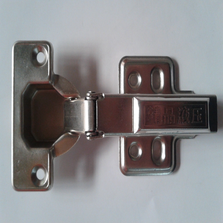 慢羊羊不锈钢橱柜抽屉液压缓冲铰链合页直弯 4.5元/只