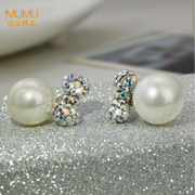 Beliefs of the Mu-Mu Starfish jewelry earrings women Korea defence before quality imitation Pearl Earrings earring allergies 969