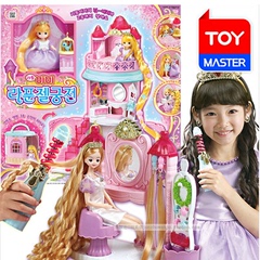 韩国代购mimiworld娃娃屋公主别墅宫殿玩具女孩烫发美容美发玩具