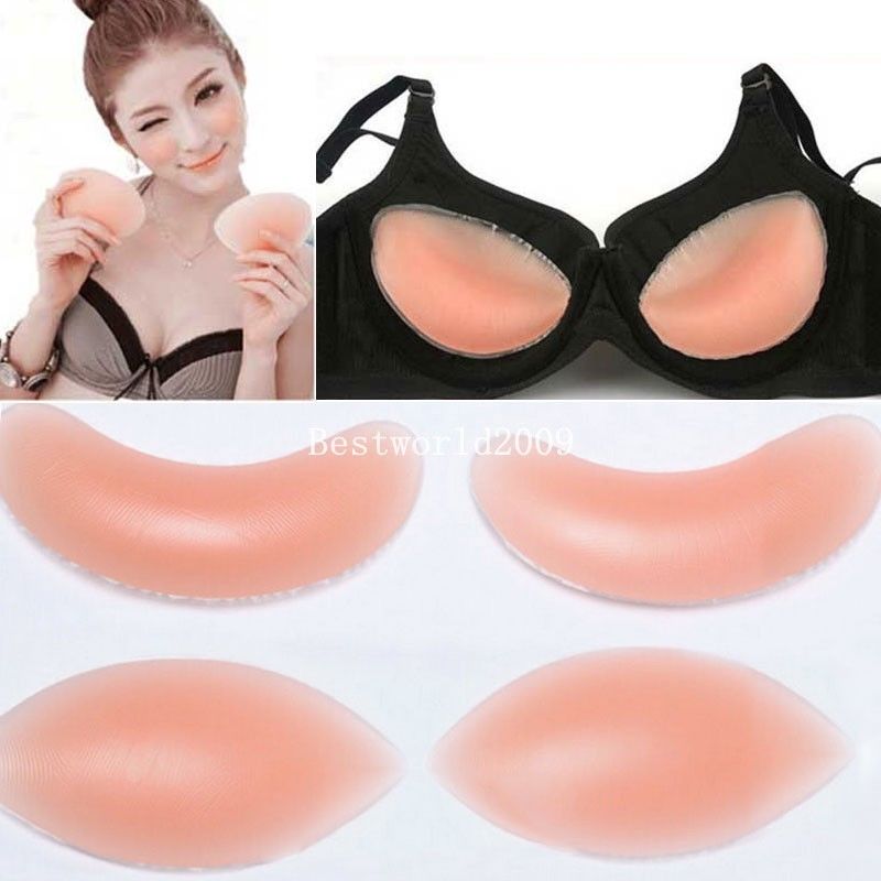 haveonelife*Cx111硅胶文胸聚拢插片Bra Breast Push Up Enhancer