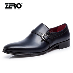 Zero零度正装皮鞋英伦时尚商务正装男鞋舒适正装皮鞋婚庆男皮鞋子