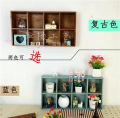 美式乡村格子咖啡馆服装店客厅创意墙面壁挂墙上装饰品挂饰壁饰